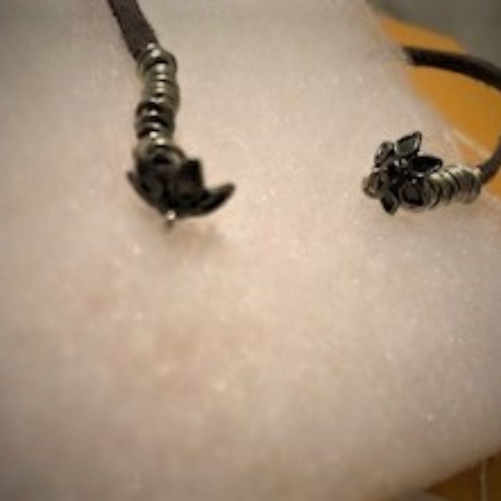 Photos of the choker necklace